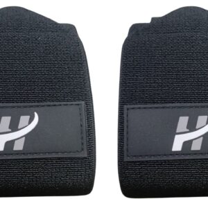Wrist Wraps Strong Black 80 cm – Heavy-Duty Wrist Support for Lifting