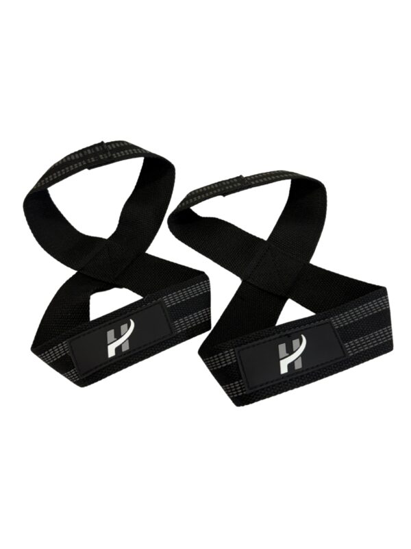 Figure 8 Lifting Straps for Deadlifts – Secure Grip Support (Sizes S–2XL) - Pilt 2