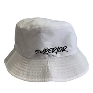 White One fit Bucket Hat
