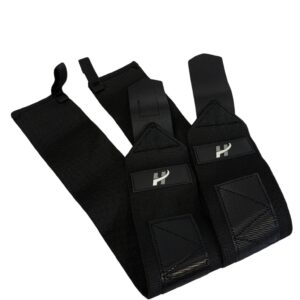 Wrist Wraps Light Black 50 cm – Flexible Wrist Support for Gym Training