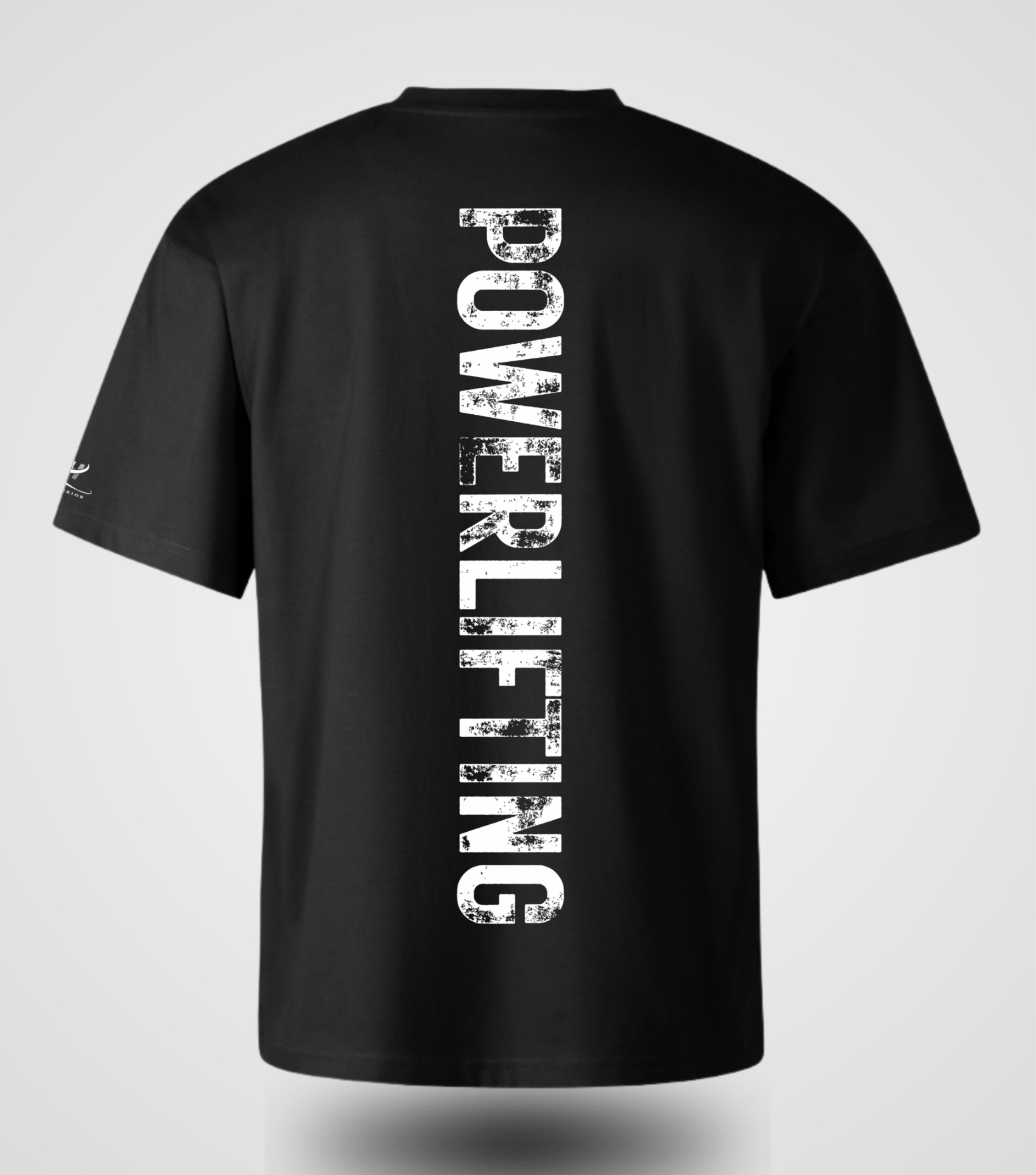 POWERLIFTING Back Print T-Shirt, oversized-back