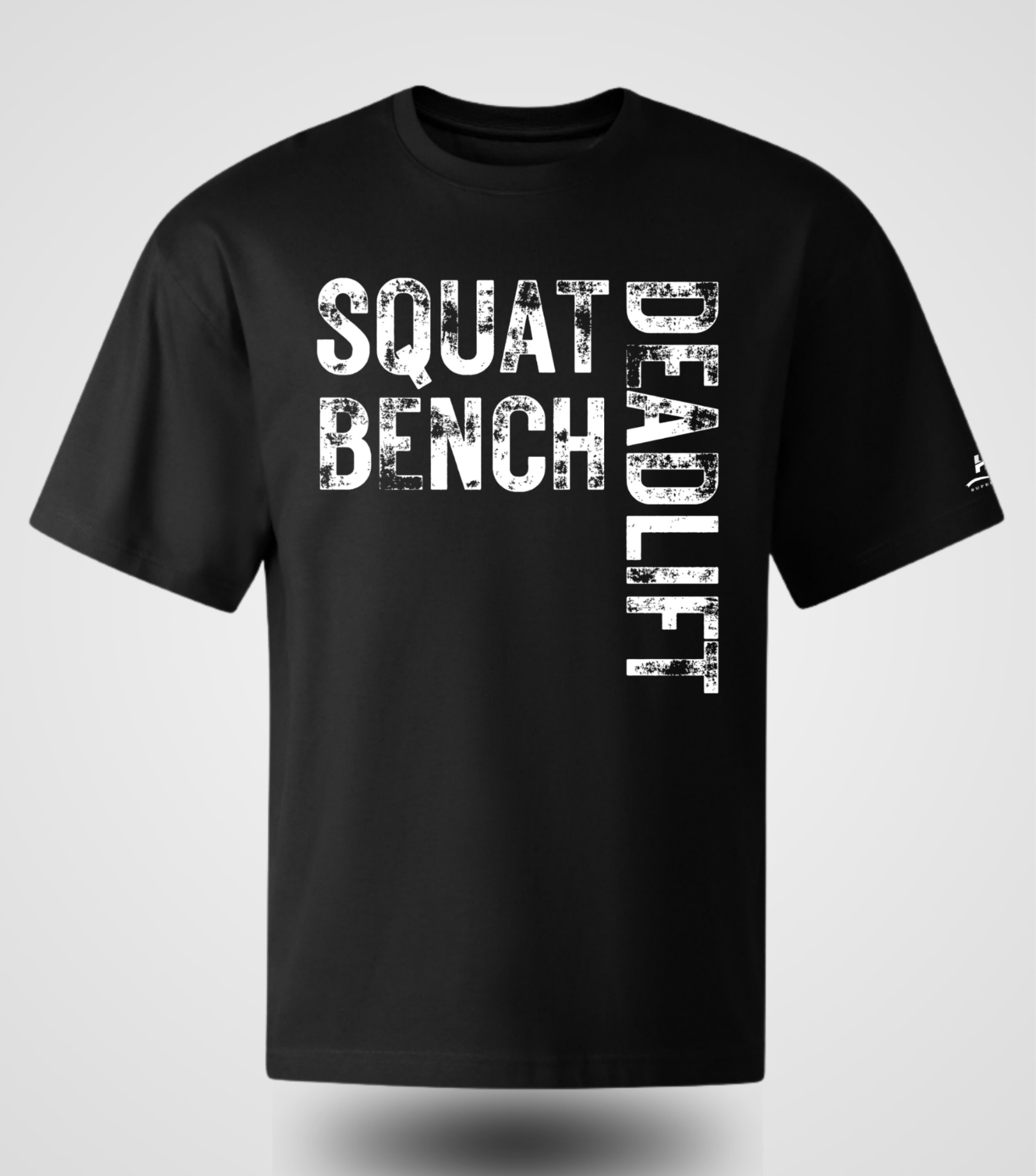 SBD T-shirt, oversized, front view